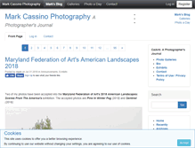 Tablet Screenshot of markcassino.com